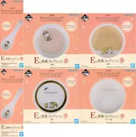 6-Type Set Tableware Collection "Ichiban KUJI mofusand ~ Nyanko-tachi no Poka Poka Biyori ~" E Prize