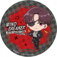 蘇枋 隼飛 (Mini Character) original coaster "WIND BREAKER ROCK LEATHER CAFE in TreeVillage" cafe menu order bonus