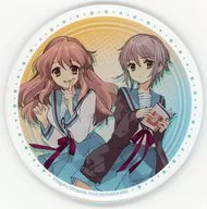 朝比奈みくる＆長門有希 アクリルコースター 「涼宮ハルヒの劇場 発売記念×Gratte animatecafe」 ドリンクメニュー有償特典