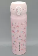 SAKURA2025便攜不銹鋼保溫杯淺粉500 ml