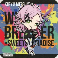 Kiryu Sanki (Mini Character) original coaster "WIND BREAKER×SWEETS PARADISE" collaboration menu special benefits