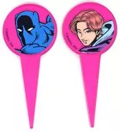 Black Panther & NAOYA (COMICS ARTS) Dessert Pick "Happy KUJI MARVEL MAZZEL" F Prize