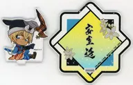 Amuro Tōru Acrylic Stand Coaster - Sengoku Pattern - "Detective Conan Osaka-jo Honjin SPECIAL SHOP 2025" patio de comidas Limited Souvenirs Goods