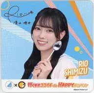 清水理央 オリジナルコースター(ノーマル) 「日向坂46×カレーハウスCoCo壱番屋 行くぞ!! ココイチ de HAPPY! キャンペーン」 その場でもらえる! キャンペーン第2弾 特典