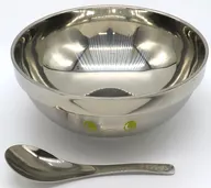 Hiyoko (Face Up) Stainless Steel Bowl "Chicken Ramen"