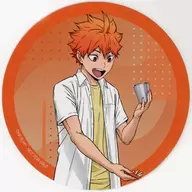 日向翔阳新插图与动物的接触ver.杯垫原创美食注文特典