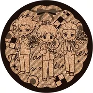 10.半田桃&鹭鸶&ヒヨシ(复古艺术插图)软木杯垫