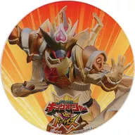 Gordon Momotaro Auger Acrylic Coaster "King Orger VS Don Brothers / King Orger VS Kyoryuger" Original Popcorn Bag Purchase benefits