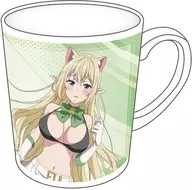 Maria-Painted Mug "The S Rank Monster , but she is mistaken for a cat and lives as a knight of the Elf daughter"