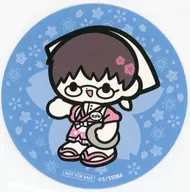 Shimura Shinpachi (Mini Character Ver) Coaster "GINTAMA ×and Gallery Collaboration Cafe Haruiro Sabo Latter half" Special menu order privilege
