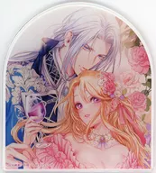 Oroku Illustration Acrylic Coaster "Light Novel Reincarnated in the Different World and I worked hard as a maid, but I am in trouble because I was doted on by the Cold-Hearted Duke! ~ ~ I don't use any ecstasy ~ ~" Shosen Special Bonus