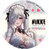 Cinderella (corpo inteiro) Paper Coaster "Victory Goddess : NIKKE×and GALLERY Collaboration Cafe" Collaboration Menu de colaboração Bônus