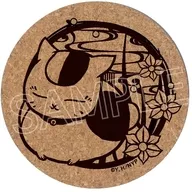 猫咪老师(水仙)切绘系列软木杯垫vol.8
