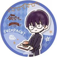 Shimura Shinpachi Montaña Rusa "Gintama 3 rd Year Z-Class Ginpachi Sensei × Capcom Café" Bebida especial