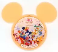 集合(橙色)橡膠杯墊東京迪士尼樂園限定