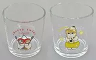 全2種セット 選べる グラスコレクション 「一番くじ mofusand ～Fruit Parlor～」 F賞