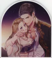 Suzunosuke Illustration Acrylic Coaster "Light Novel : This Love Cannot Come True ~ The Last Princess and the Stiff General Dream on the Night of Hot Sand ~" Shosen Special Bonus