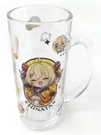 Tensei Hinata beer mug "Virtual YouTuber WeatherPlanet in E-DINER"
