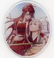 Suzunosuke Illustration Acrylic Coaster "Don't worry about the Light Novel. The Empress Reincarnates and returns to the Imperial Palace. Your Majesty, don't drag me back! Vol. 2" Shosen Special Bonus