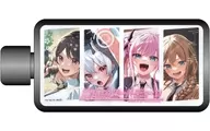 01.集合デザイン(公式イラスト) フレームスクエアボトル 「真夜中ハートチューン」