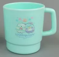 しろくま＆とかげ(ブルー) スタッキングマグカップ 「すみっコぐらし ネオ・すみっコくじ Part8」 G賞