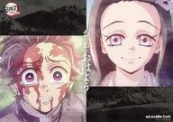 竈門炭治郎＆竈門禰豆子 紙製ランチョンマット 「鬼滅シアター鬼滅の刃 特別編集版リアルタイムカフェ 刀鍛冶の里編」 対象メニュー注文特典