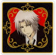 獄寺隼人(10年後) アクリルコースター 「DRAW!DRAW!×くじメイト 家庭教師ヒットマンREBORN! 描き下ろし 玉座ver. オンラインくじ」 D-3賞
