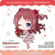 花海咲季(ミニキャラ) オリジナルコースター 「学園アイドルマスター in SWEETS PARADISE 海の家」 コラボメニュー注文特典