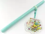 Patissière Pikachu and マホイップ straw charm "Pokémon Pikachu Sweets by Pokemon Cafe"