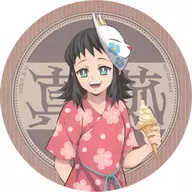 真菰 オリジナルコースター Aグループ 「鬼滅の刃×極楽湯・RAKU SPA 第四弾 ととのえ!みんなで極楽な休日」 コラボメニュー注文特典