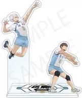 08.鴎台高校 アクスタ付きコースター 「ハイキュー!!」