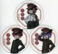シャオロン(紗尾論吉)＆しにがみ(紫弐守)＆赤髪のとも(赤賀実朋) ○○の主役は我々だ! 天落記幻灯絵敷(コースター)D/3枚組 「カタマリバマツリ」