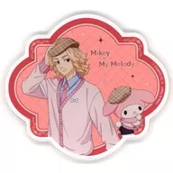 佐野万次郎×マイメロディ 「東京リベンジャーズ×サンリオキャラクターズ アクリルコースター 01/コラボイラスト」