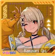 神成きゅぴ(等身) コースター 「バーチャルYouTuber ぶいすぽっ!×GiGO キャンペーン第3弾 ～CYBER GAMING MODE～」 ぶいすぽ焼き・ドリンクメニュー注文特典 第2弾