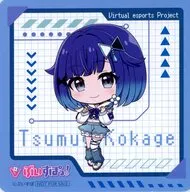 紡木こかげ(デフォルメ) コースター 「バーチャルYouTuber ぶいすぽっ!×GiGO キャンペーン第3弾 ～CYBER GAMING MODE～」 ぶいすぽ焼き・ドリンクメニュー注文特典 第3弾