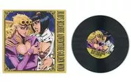 ジョルノ・ジョバァーナ＆ブローノ・ブチャラティ(イエロー) 「ジョジョの奇妙な冒険 第五部 黄金の風 レコード風コースターコレクション【RE】」