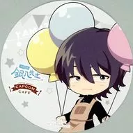 山崎退 コースター 「3年Z組銀八先生×カプコンカフェ 第2弾」 オリジナルドリンク注文特典