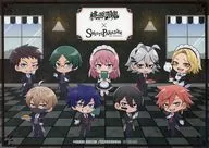 集合(ミニキャラ) A4ペーパーランチョンマット 「桃源暗鬼×SWEETS PARADISE」 コラボメニュー注文特典