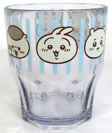集合(水色/ストライプ) プラカップ 「ちいかわ なんか小さくてかわいいやつ」
