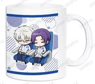 [新品] 凪誠士郎＆御影玲王 ちびキャラ 新幹線でうたたねver. マグカップ 「TVアニメ ブルーロック」