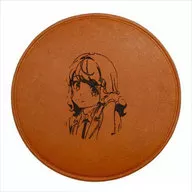 古賀朋絵 レザーコースター 「青春ブタ野郎はサンタクロースの夢を見ない」