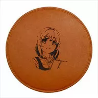 梓川花楓 レザーコースター 「青春ブタ野郎はサンタクロースの夢を見ない」