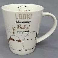 赤ちゃんシマエナガのマグカップ 「ぴよ手帖」