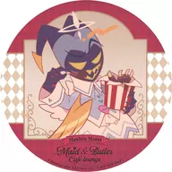 アダム(描き起こしデフォルメ) ランダムコースター 「ハズビン・ホテルへようこそ×animatecafe Maid ＆ Butler Cafe lounge」 後半期間 コラボメニュー注文特典