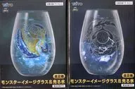 全2種セット モンスターイメージグラス＆光る氷 「モンスターハンターワイルズ」