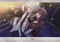 星野市香＆笹塚尊(腕ぐるみ) オリジナルA3紙製ランチョンマット 「Collar×Malice × otomate garden」 来場特典 第2弾