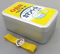 カマンベール入りベビーチーズ ランチベルト付きアルミお弁当箱 「ドキドキくじ×六甲バター Q・B・Bチーズくじ」 B賞