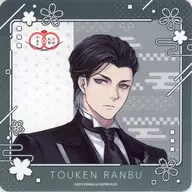 稲葉江(等身) ノベルティコースター 「刀剣乱舞-ONLINE-×GiGO ～刀剣乱舞ONLINE10周年記念 GO!江!キャンペーン～」 後半 コラボたい焼き購入特典