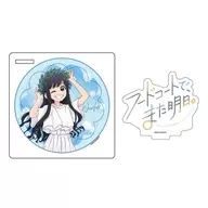 02.和田(ラベンダーver.) 描き下ろしイラスト アクリルコースタースタンド 「フードコートで、また明日。」