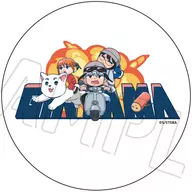 01.坂田銀時＆志村新八＆神楽＆定春 珪藻土コースター 「TVアニメ 銀魂」